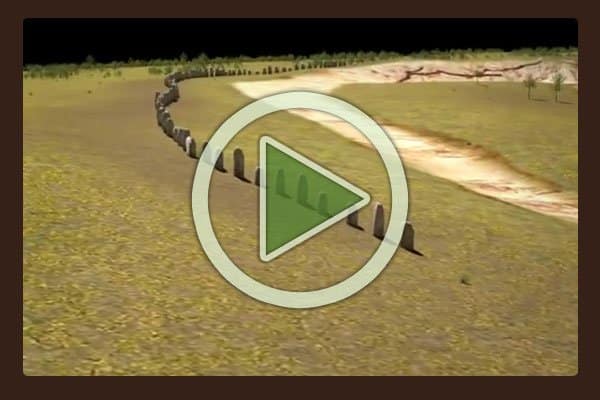 Archaeology is a major partner in the Stonehenge study. In this video they present a virtual flyover of the new Durrington Wall stones as they would have appeared millennia ago.