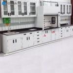 Oil & Gas Laboratory Casework with Ventilation System