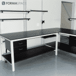 modular laboratory installation with benchmark
