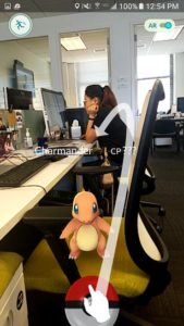 pokemon at office