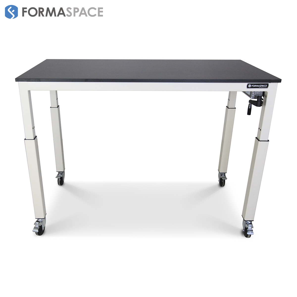 ergonomic student lab table phenolic top