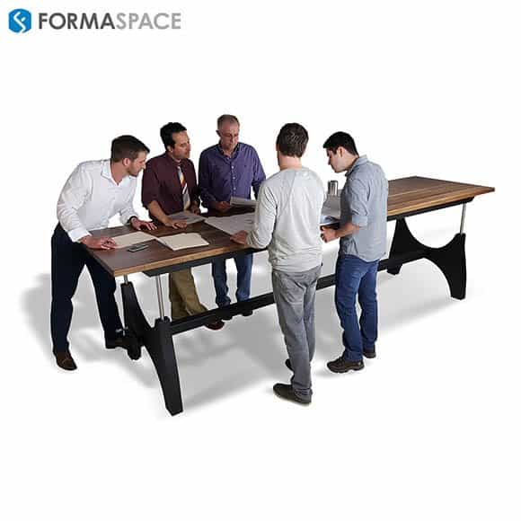 standing collaborative meeting table