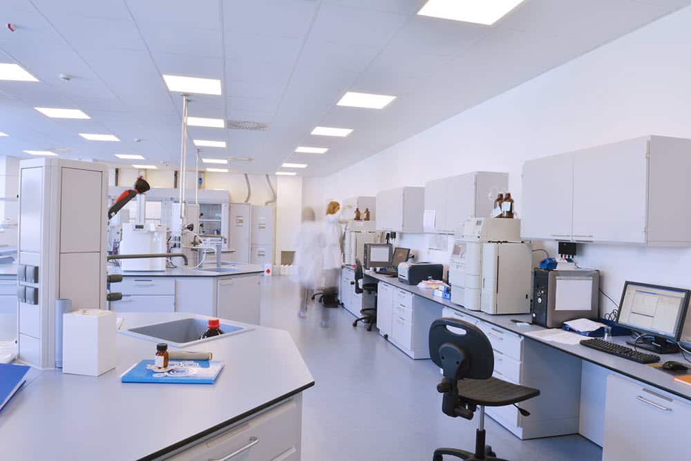clinical laboratory interior design
