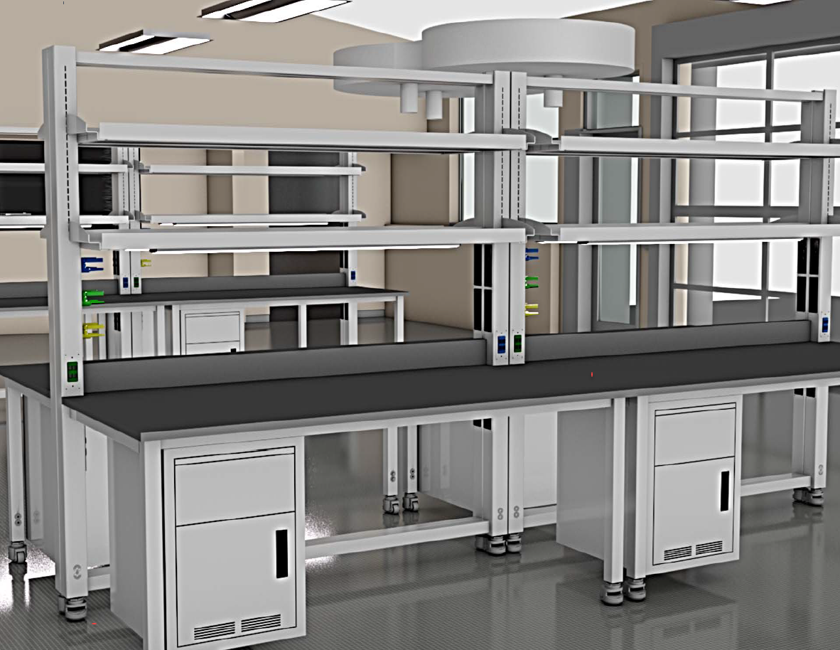 integrated lab services bench