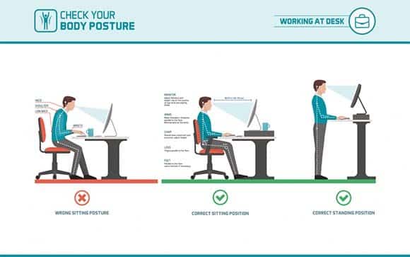 Proper Ergonomic Position in the Workplace