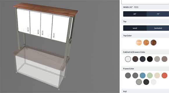 Sneak Peek of Formaspace's New 3D Configurator due to launch later this year.