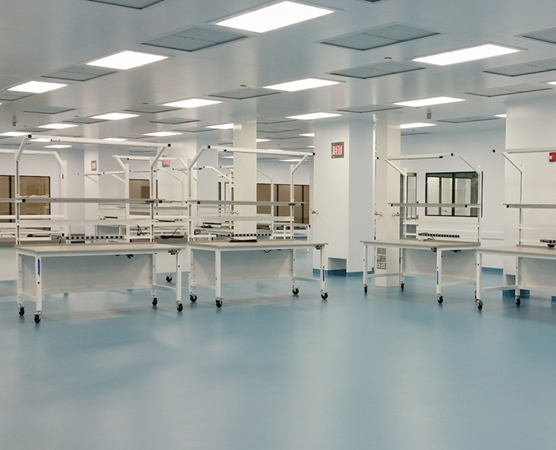 Abiomed clean room