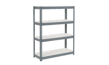 gray tool bench rack system