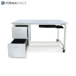 workbench with keyboard pullout