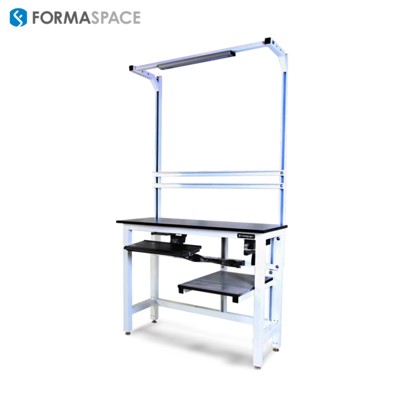height-adjustable pharmaceutical packing station
