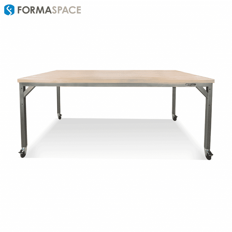 Large Industrial Hardwood Table | Formaspace