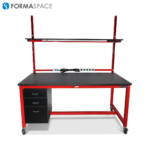 tech lab workbench with esd kit