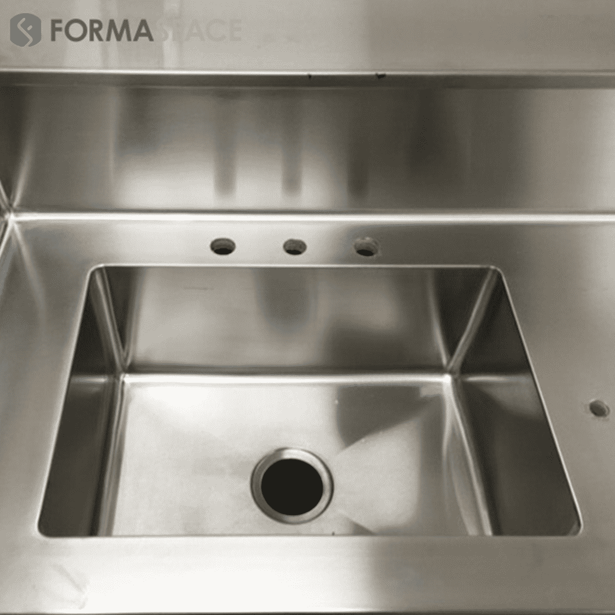 stainless steel sink countertop combo