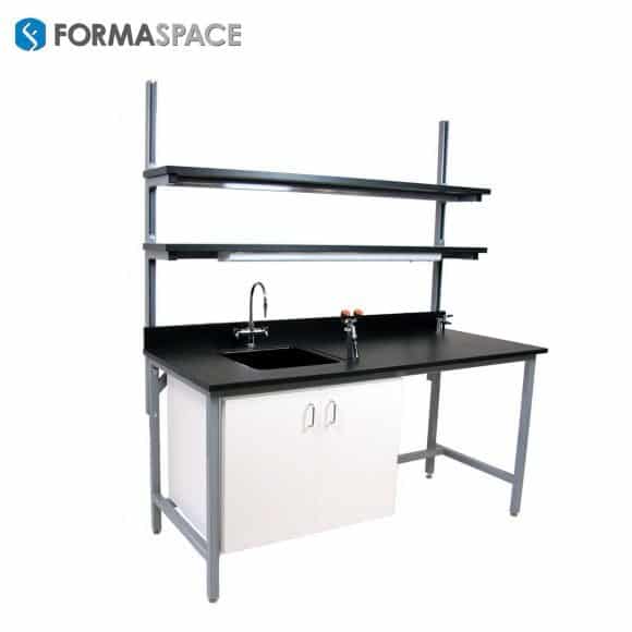 workbench with built-in sink