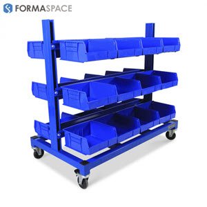 sapphire blue mobile rack