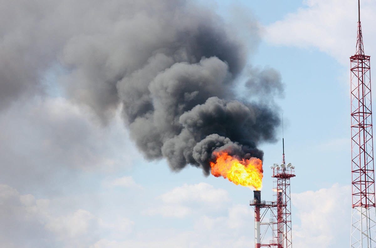methane gas well leaks climate change