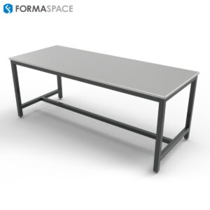 welded stainless steel surface work table