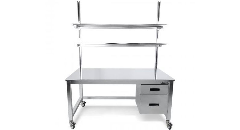 cleanroom stainless steel table