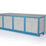 rgx casework center island blue powdercoat