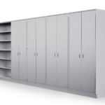 stainless steel storage cabinets with shelves