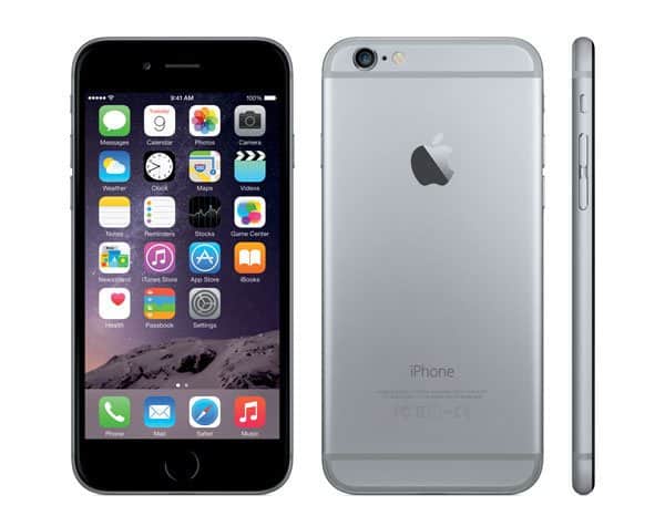 Apple iPhone 6, courtesy of Apple, Inc.