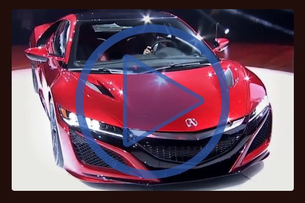 Watch Honda Motor Company executives introduce the new Acura NSX.