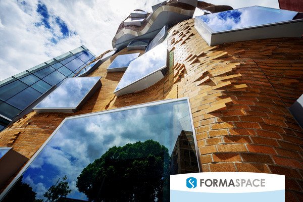 Frank Gehry's new Dr Chau Chak Building at UTS Business School in Sydney, Australia