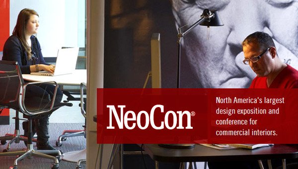 With attendance north of 50,000 people and typically more than 1000 exhibitors participating, Neocon is by far the largest trade show for contract furniture and commercial furnishings held in the USA.